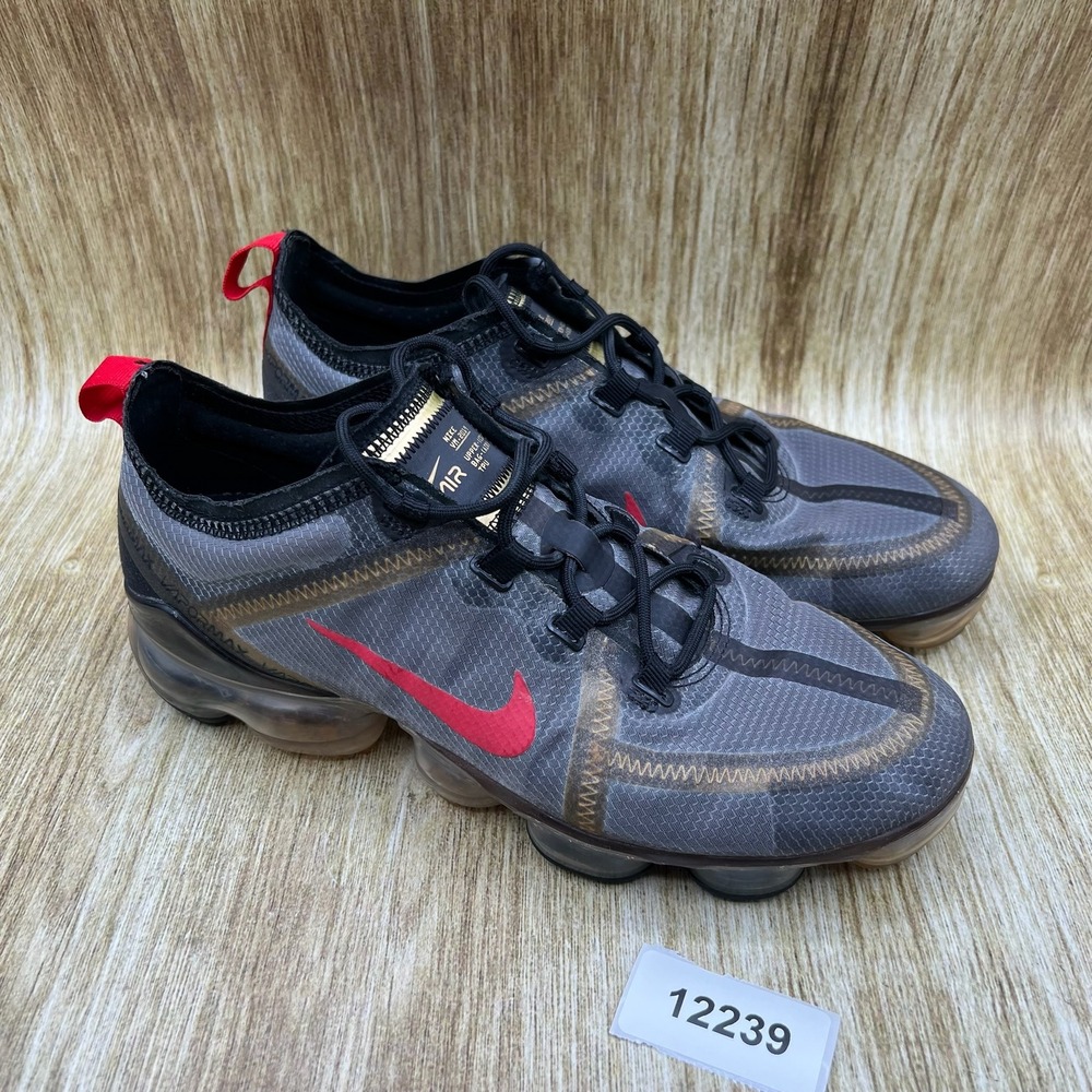 Nike Air Vapormax 2019 Women's Size 9 Black Metallic Gold Shoes CU4872-001 - Picture 10 of 10